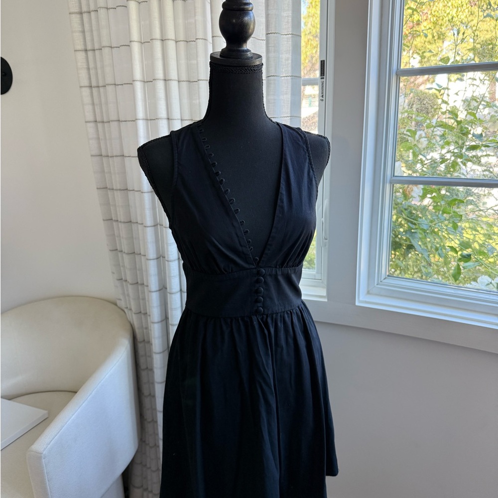 Reformation Black Sleeveless Dress